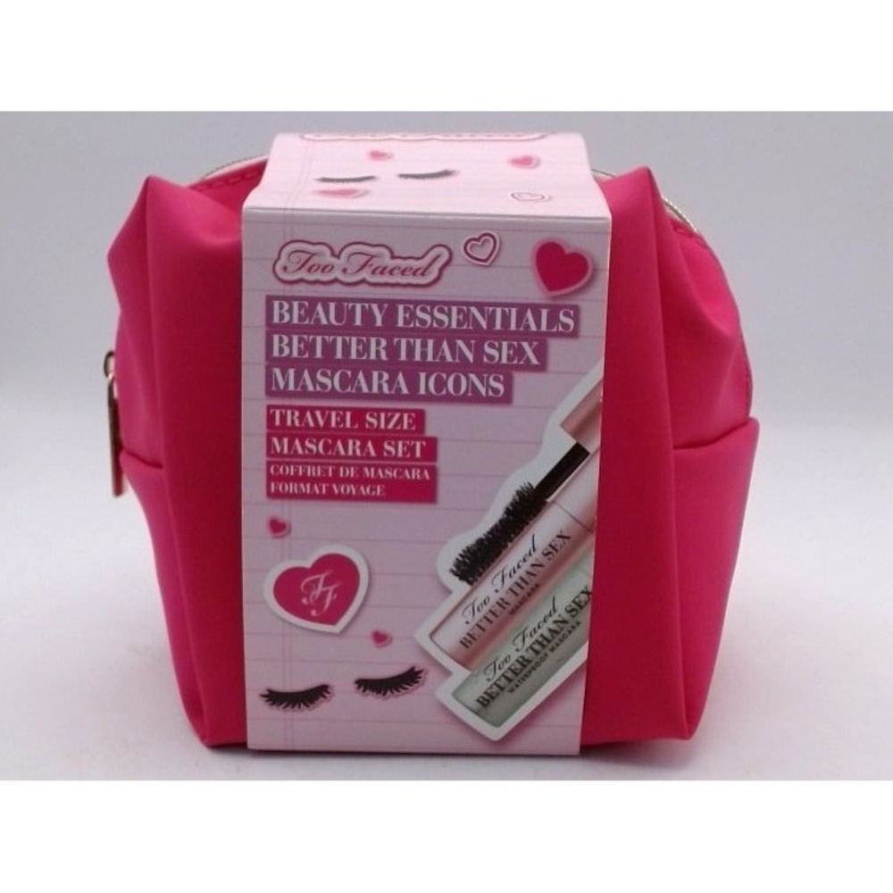 Too Faced - Beauty Essentials: Better Than Sex Mascara Icons, BRAND NEW IN BAG